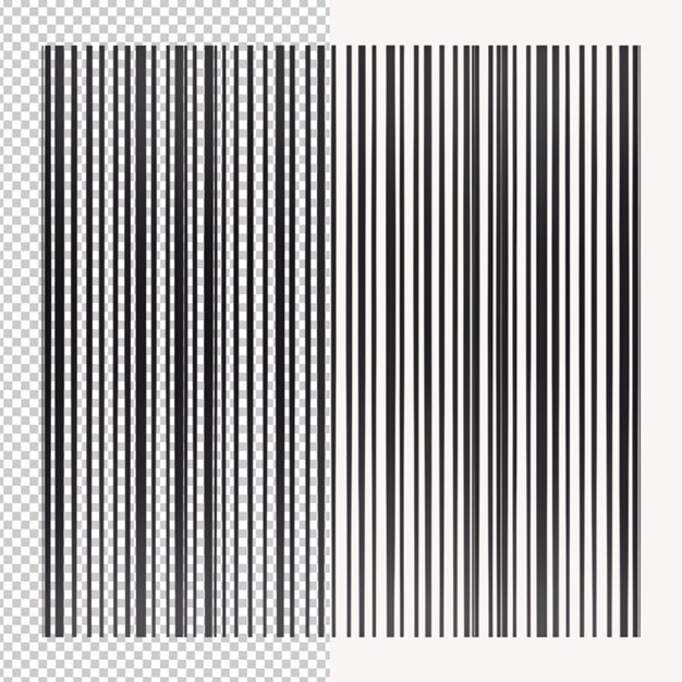 Barcode lijnen png