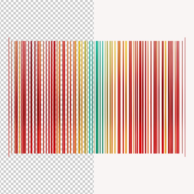 PSD barcode lines png