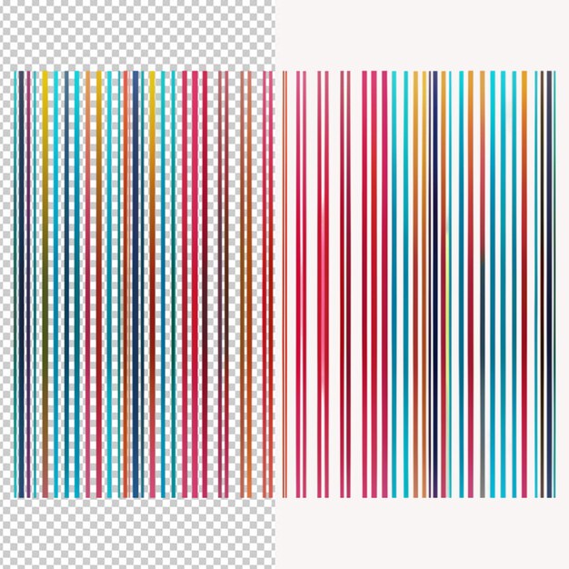 PSD barcode lines png