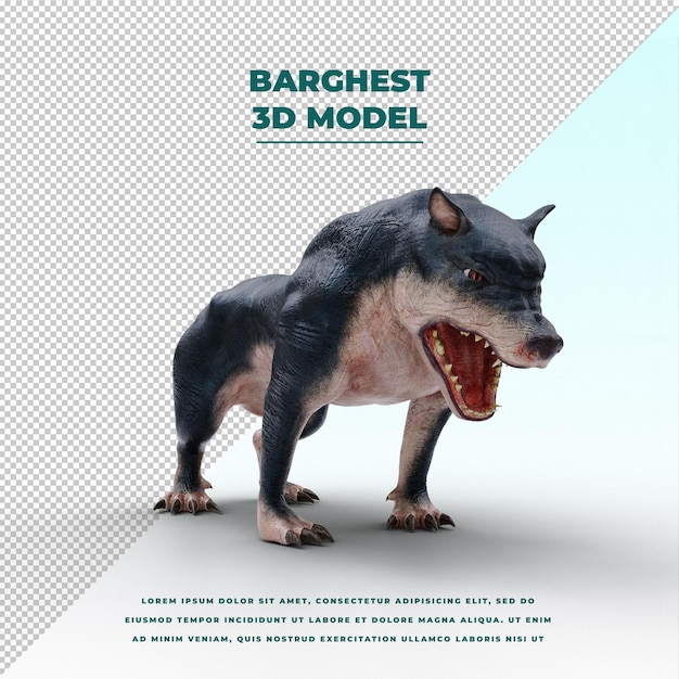 PSD barghest isolated