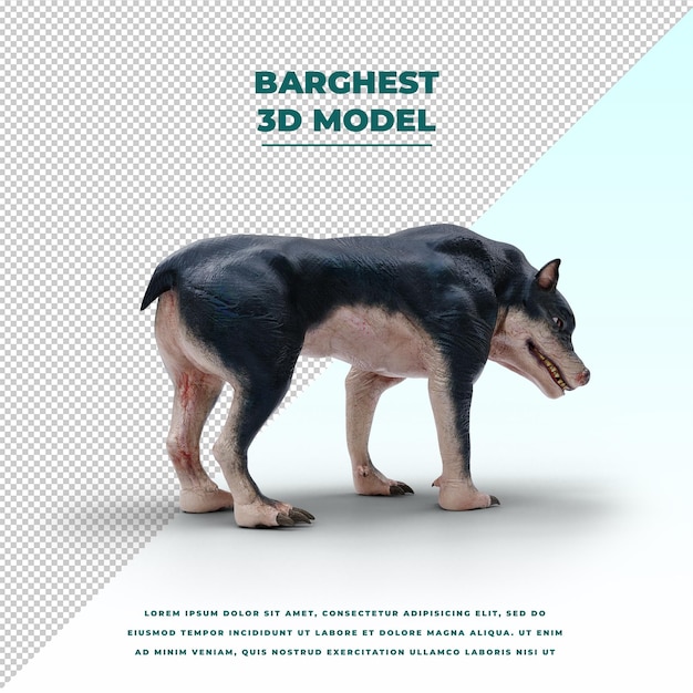 PSD barghest isolated