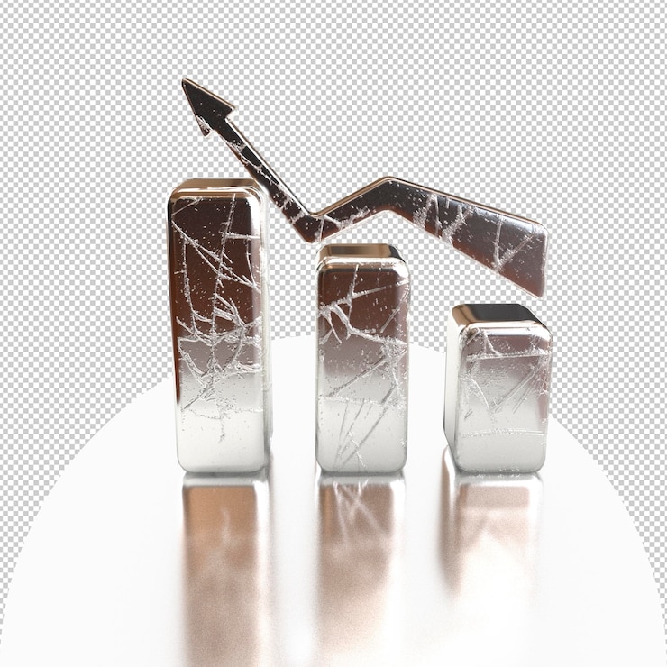PSD bargraph silver