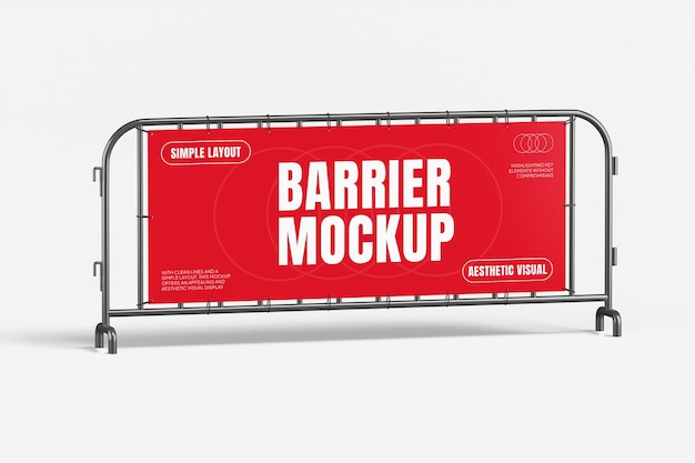 barrier mockup