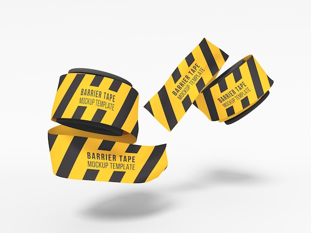 Barrier Tape Packaging Mockup