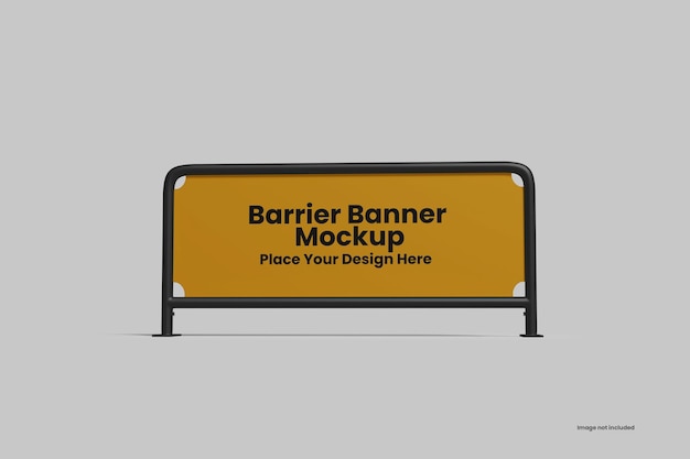 Barrièrebannermodel