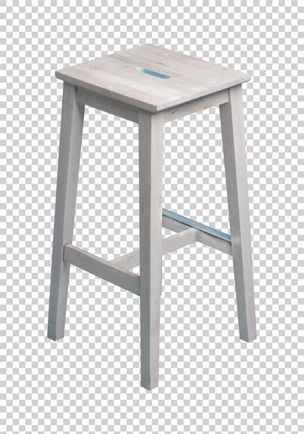 Barstool chair isolated on transparent background