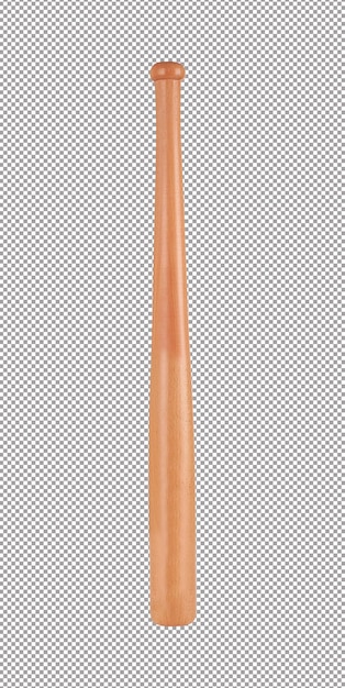 Baseball bat isolated on white background