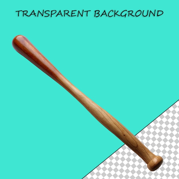 PSD baseball bat isolated