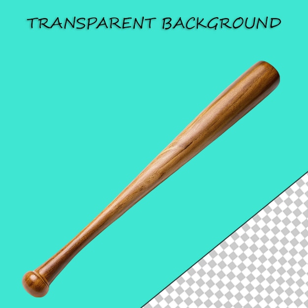 PSD baseball bat isolated