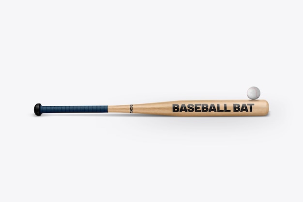 PSD baseball bat mockup