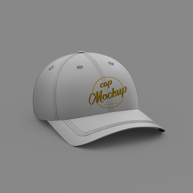 Baseball cap mockup