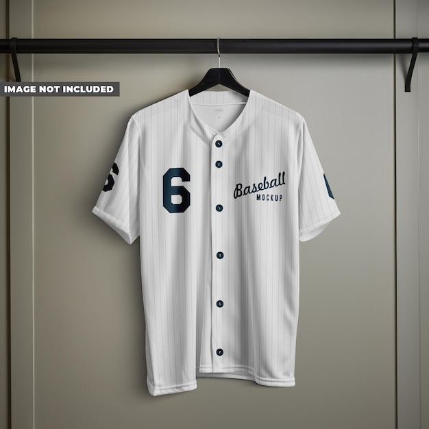 Mockup di maglietta da baseball