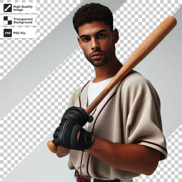 PSD a baseball player with a bat that says quot bat quot