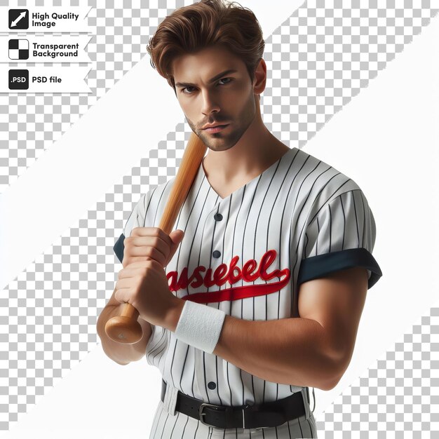 a baseball player with a bat that says quot lufthan quot on it
