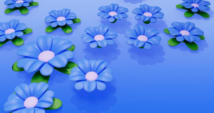 PSD 基本的花卉背景