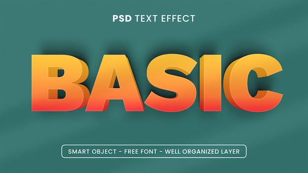 Basic Text Effect