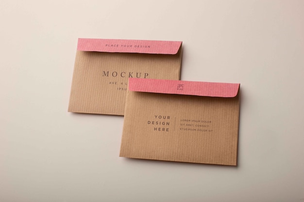 PSD basis envelop mockup-ontwerp