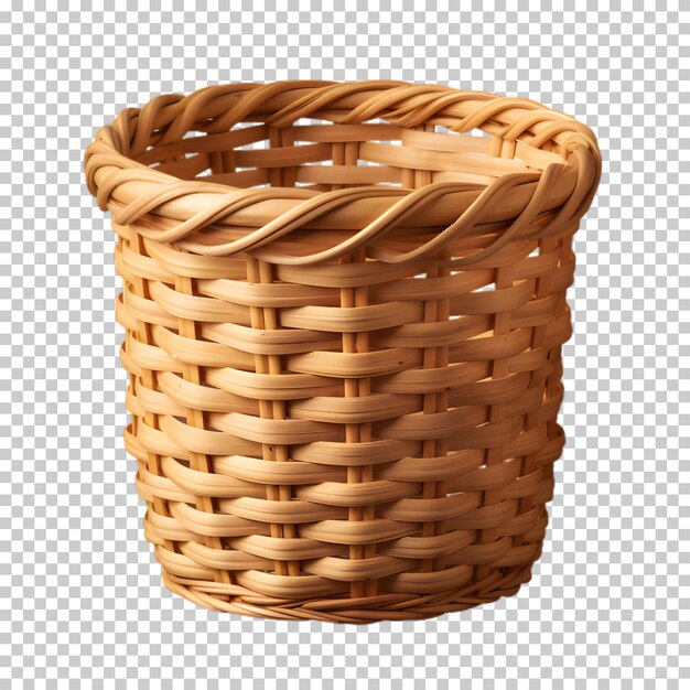 Basket png isolated on transparent background