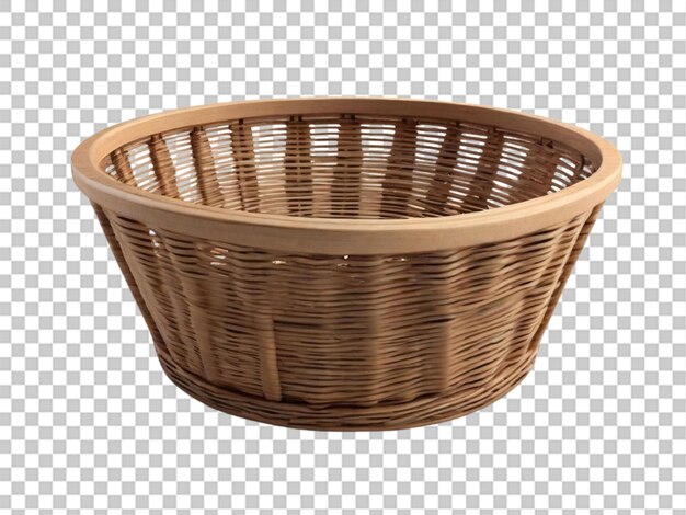 PSD basket realistic side view image