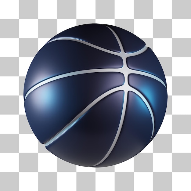 PSD basketbal 3d pictogram