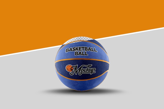 PSD basketball ball mockup