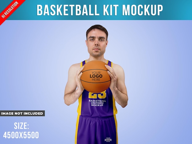 Kit da basket mochup