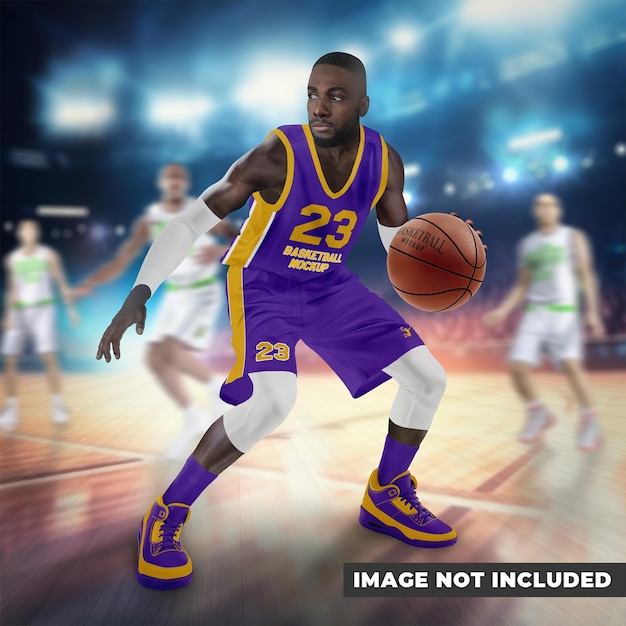 a basketball player with the number 23 on his jersey