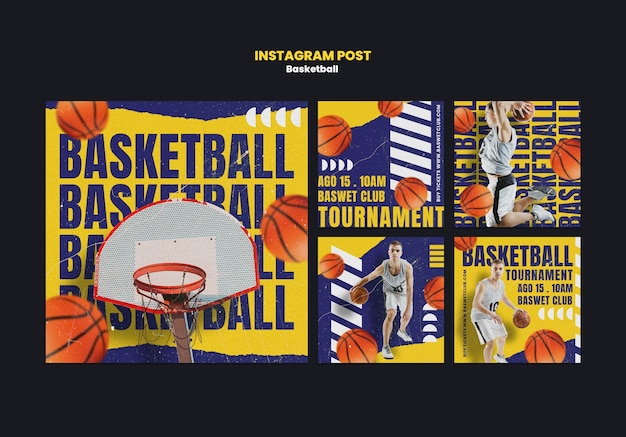 basketball template design