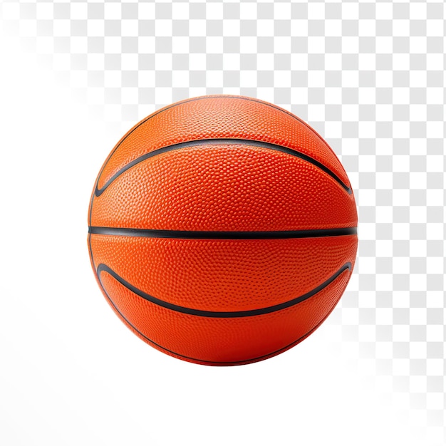 PSD a basketball on transparency background