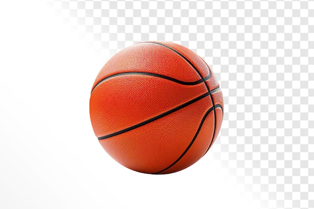 PSD a basketball on transparency background