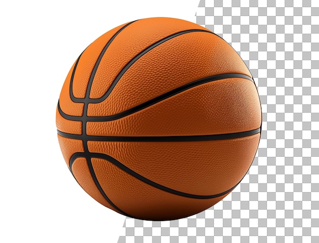 A basketball with transparant background