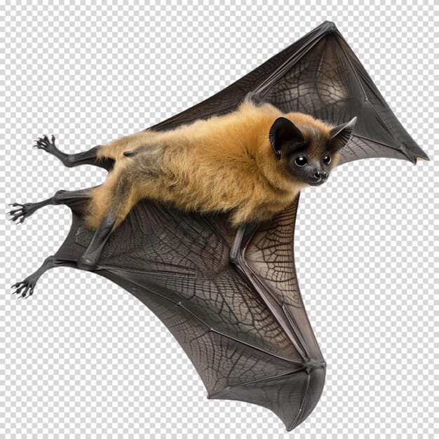 PSD bat appreciation day and bats flying isolated on transparent background