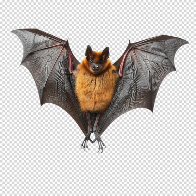 PSD bat appreciation day and bats flying isolated on transparent background