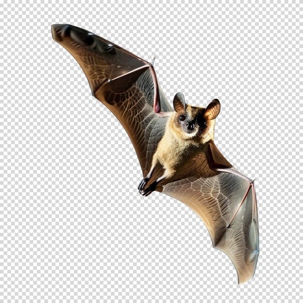 PSD bat appreciation day and bats flying isolated on transparent background