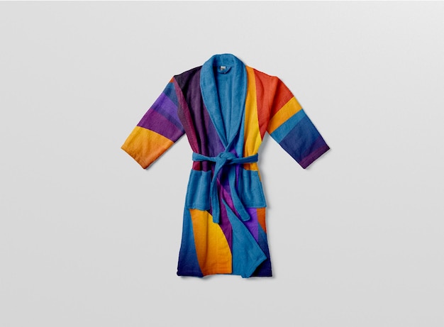 PSD bathrobe mockup