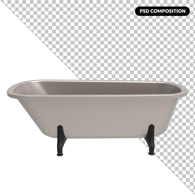 PSD bathtub