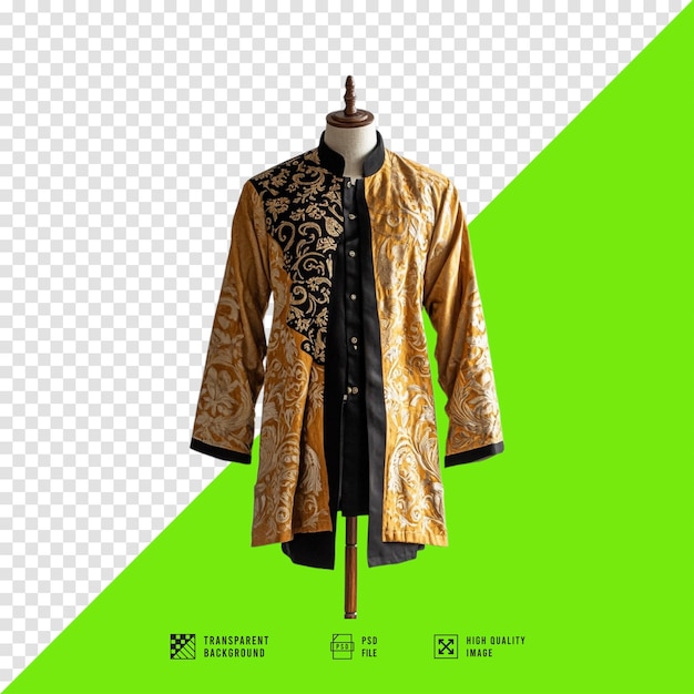 batik kleding beeld zonder achtergrond hd kwaliteit