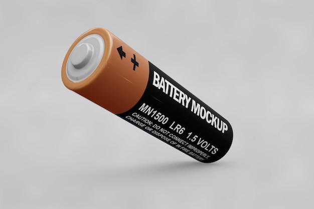 Batterij mockup