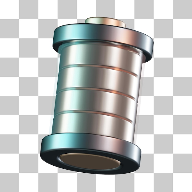 Battery 3d icon