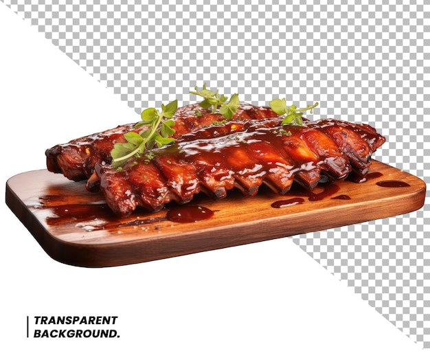 PSD bbq ribs grill