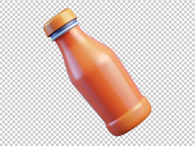 PSD bbq sauce bottle