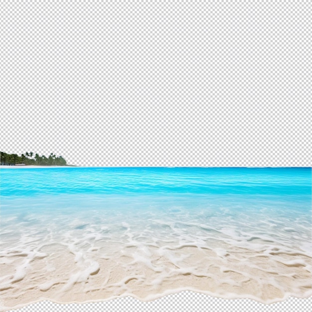 PSD 해변과 모래 섬