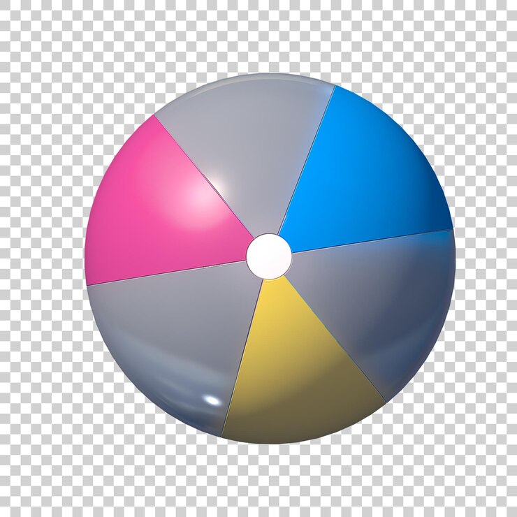 PSD 海灘球 3d 渲染器