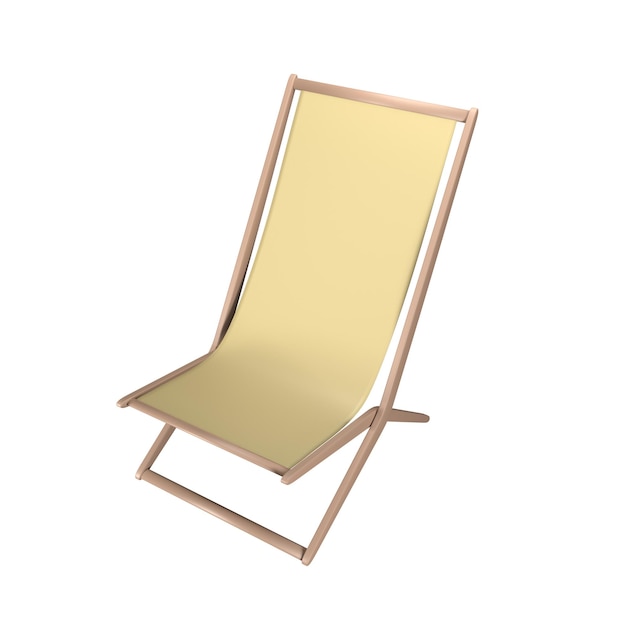 PSD beach chair