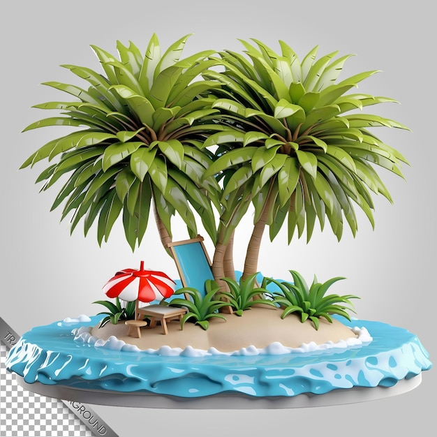 A beach scene with a beach scene with a beach scene and a beach umbrella