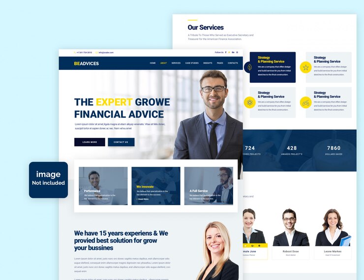PSD beadvices business and corporate psd 