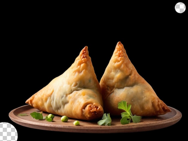 Beef e samosa png trasparente