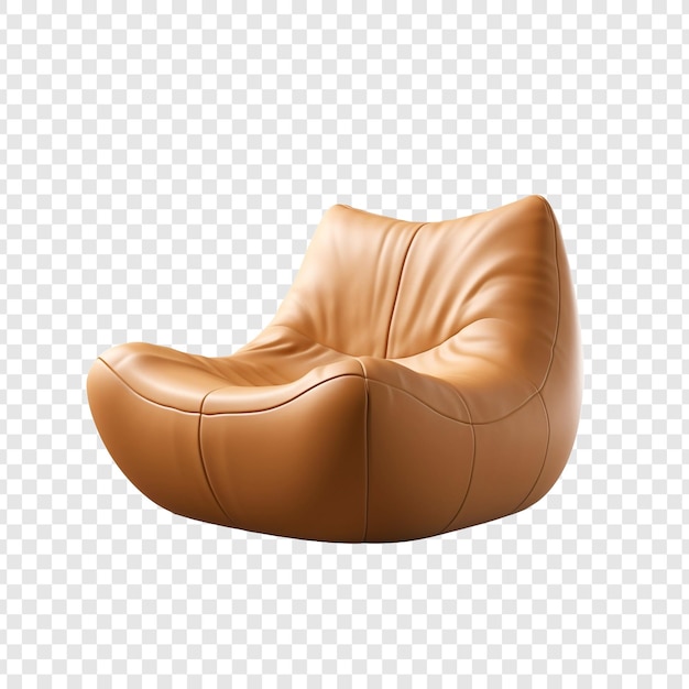 bean bag chair isolated on transparent background