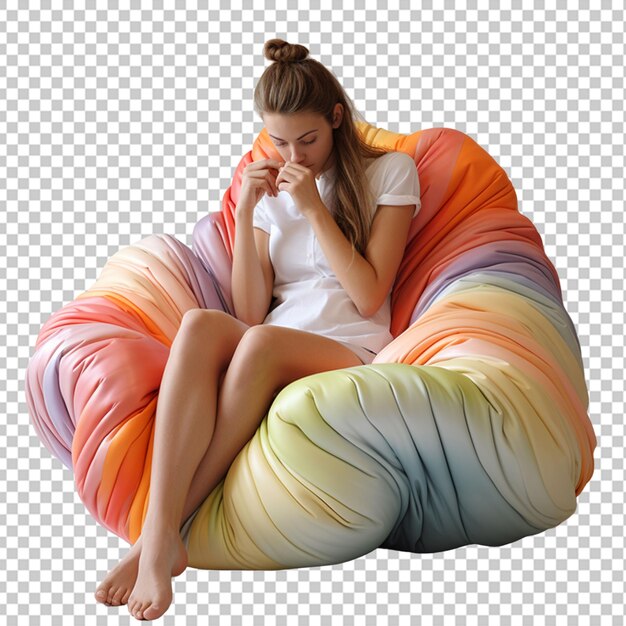 PSD beanbag chair png