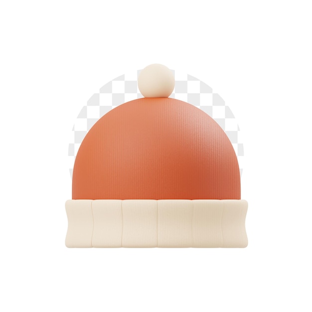 PSD beanie 3d-illustratie